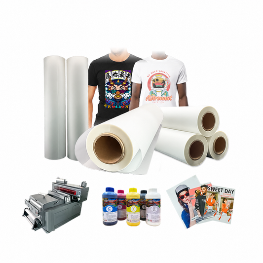 Hi-Rubbing D-Matte DTF Transfer Film Sheet