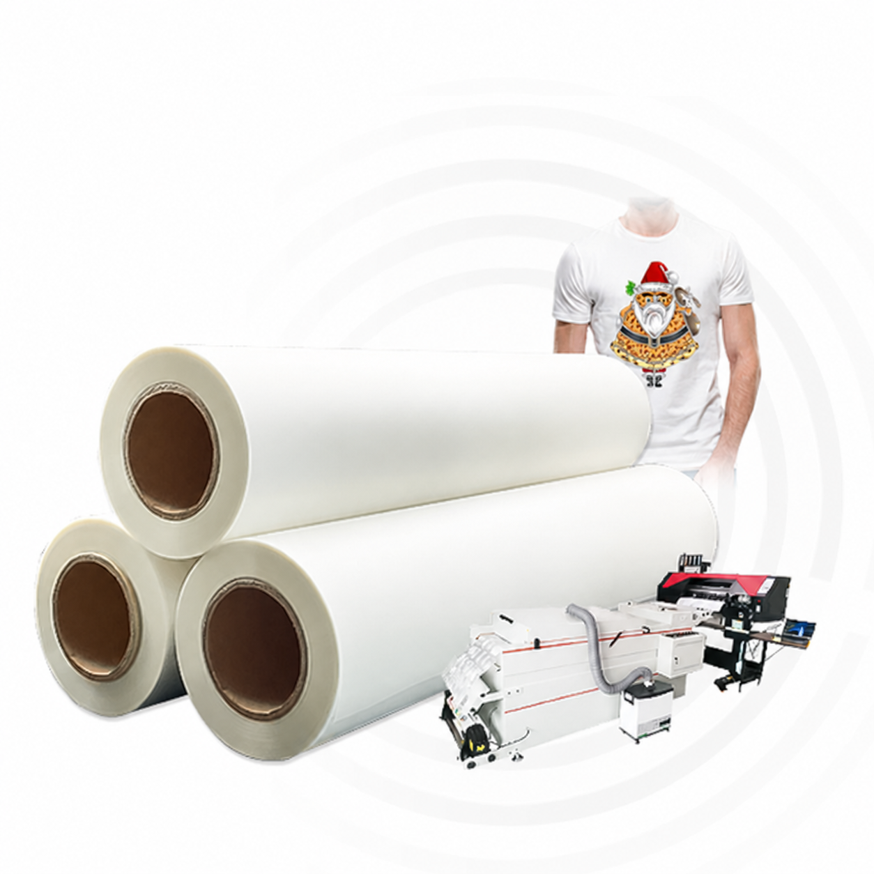 Hi-Rubbing D-Matte DTF Transfer Film Sheet