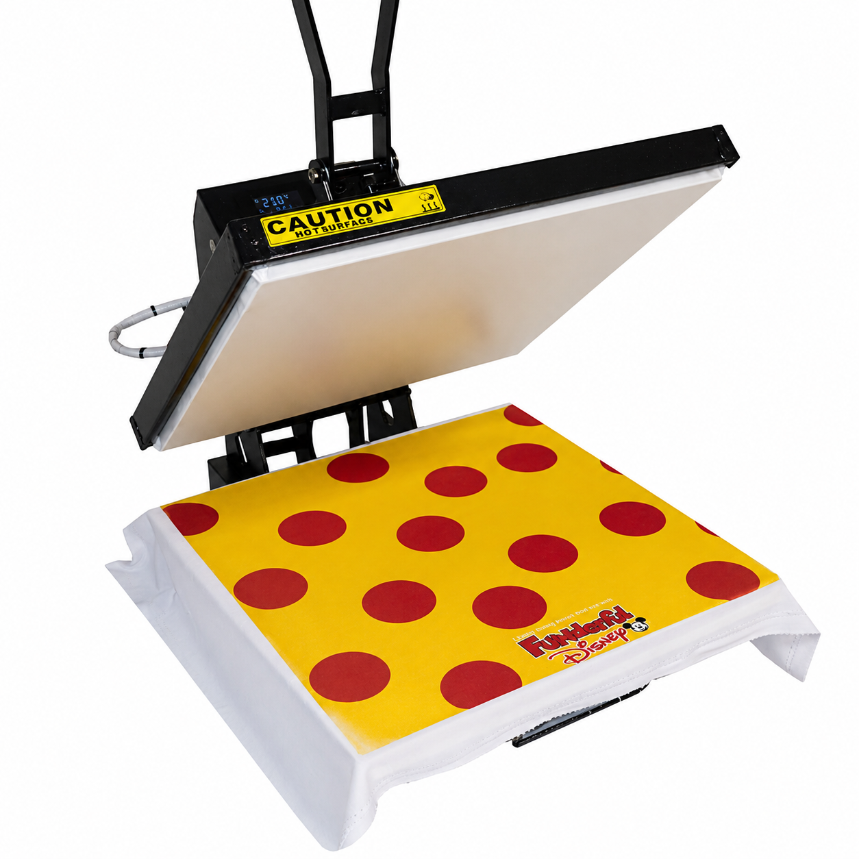 Heat Transfer Machine Garment Sleeve Into Autoclave Manual Fabric Heat Press Machine
