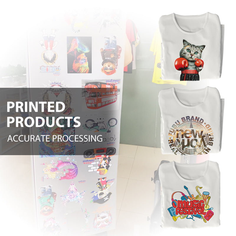 Leather Textile Printing Digital Aluminum Printer With White Dual Nozzle
