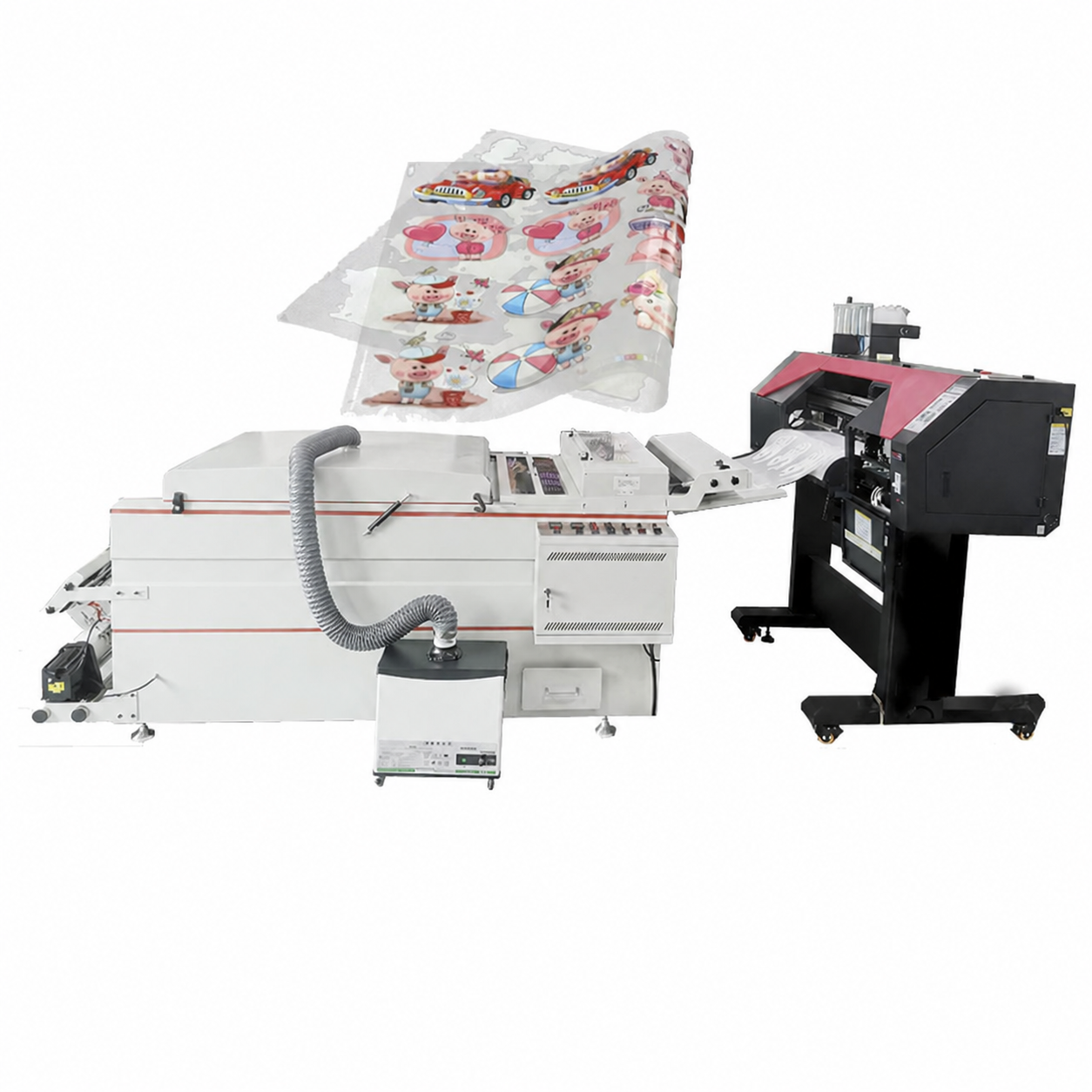 Hot Melt Powder Shaking DTF Dryer Machine