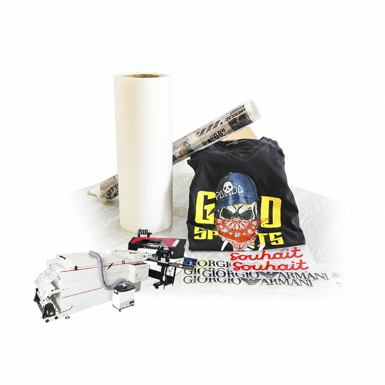 Hot-Peel/Instant-Peel / Cold Peel, Single or Double Matte DTF Film