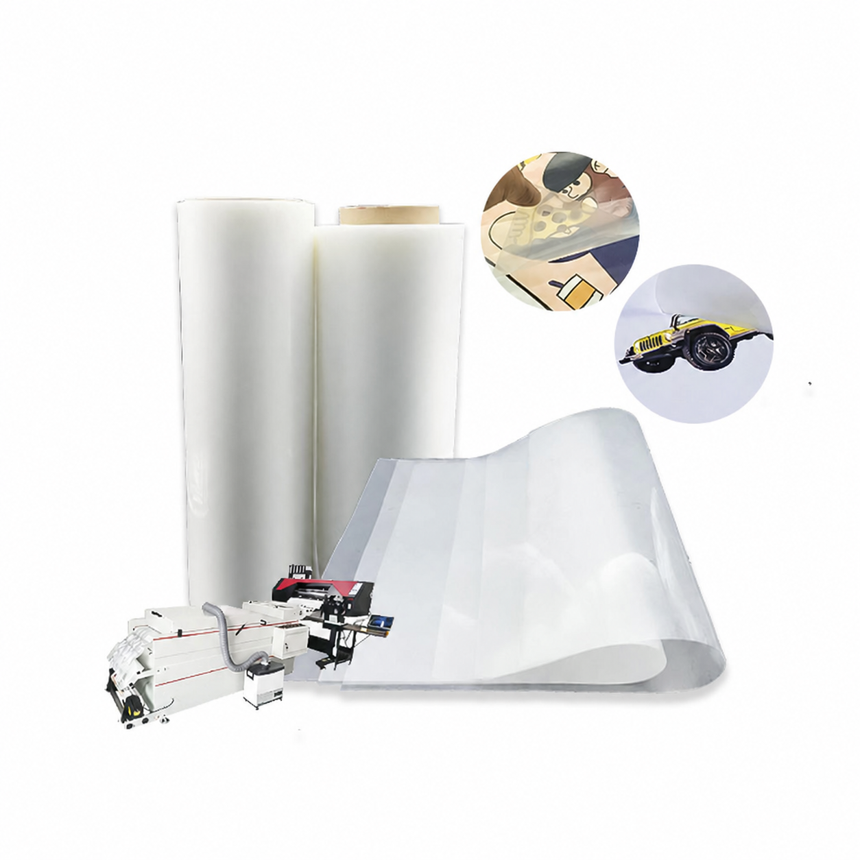 Heat transfer PET film Vinyl Sheets