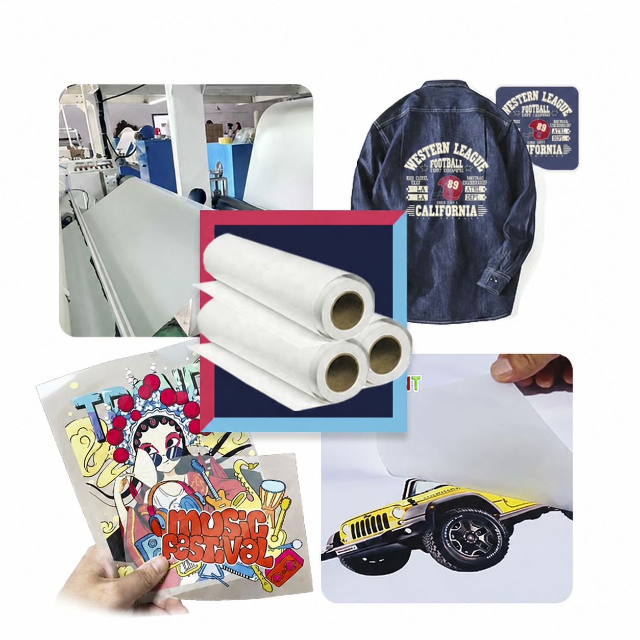 Heat transfer PET film Vinyl Sheets