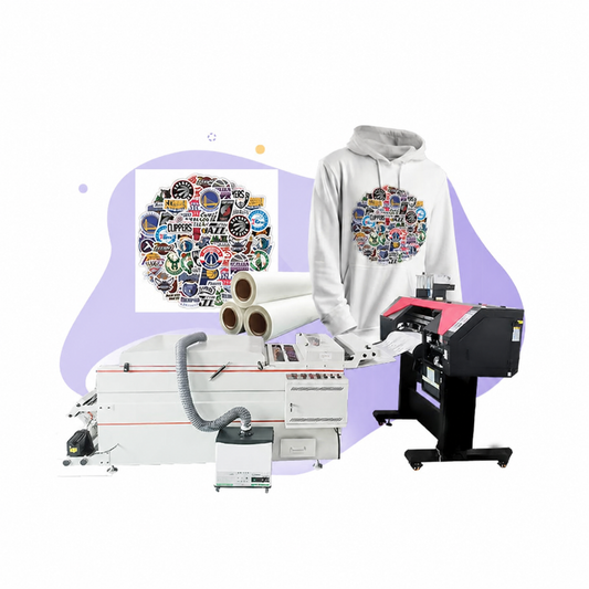 Heat Transfer T-shirt Logo Garment Polo All In One Inkjet Printers Machine