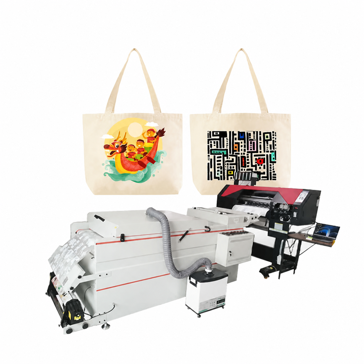 Heat Transfer T-shirt Logo Garment Polo All In One Inkjet Printers Machine