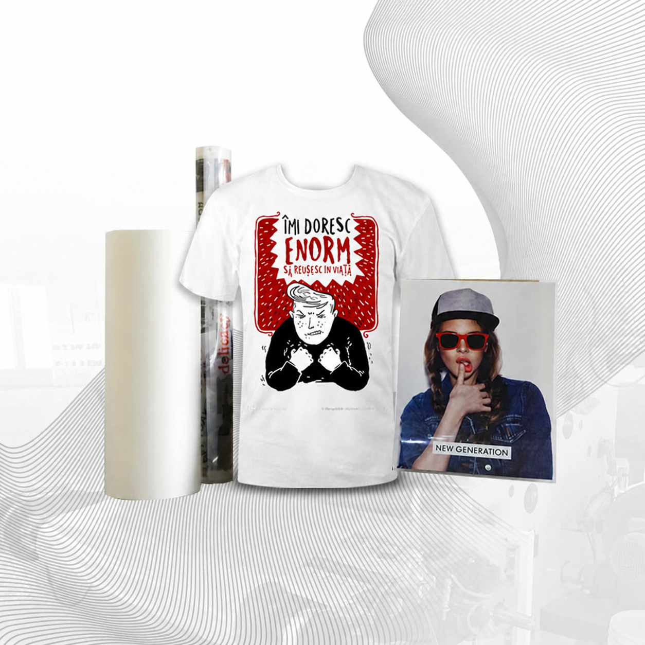 Digital Inkjet Transfer PET Film Sheets