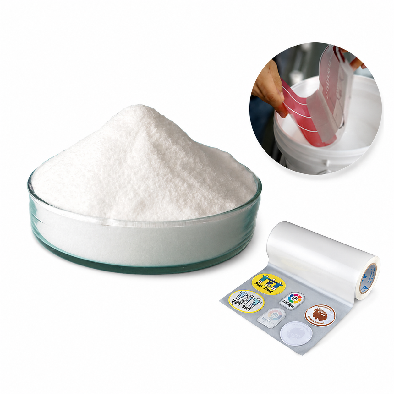 TPU Fine And Coarse Hot Melt Powder For Heat Transfer Printing