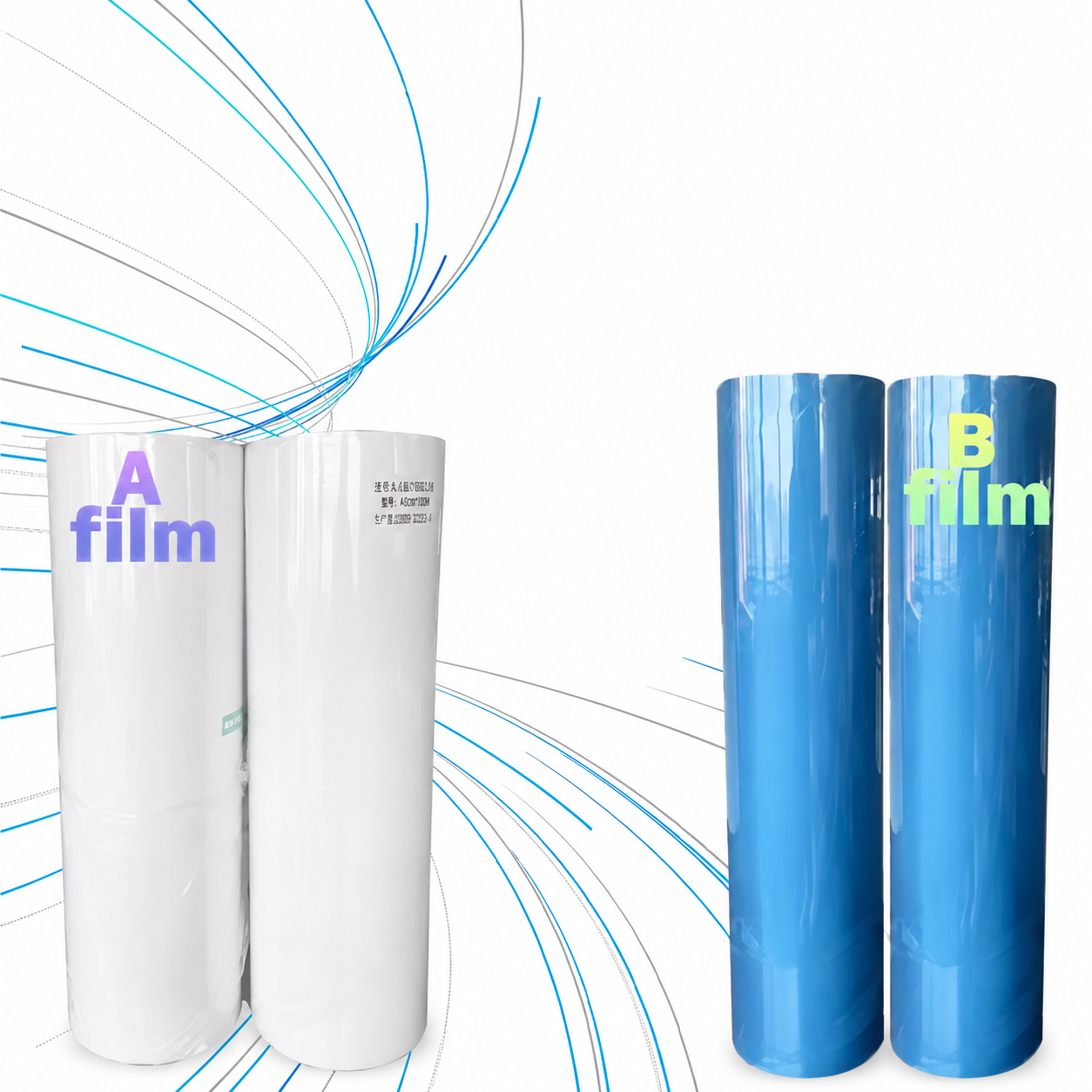 UV DTF AB FILM for UV DTF Printing