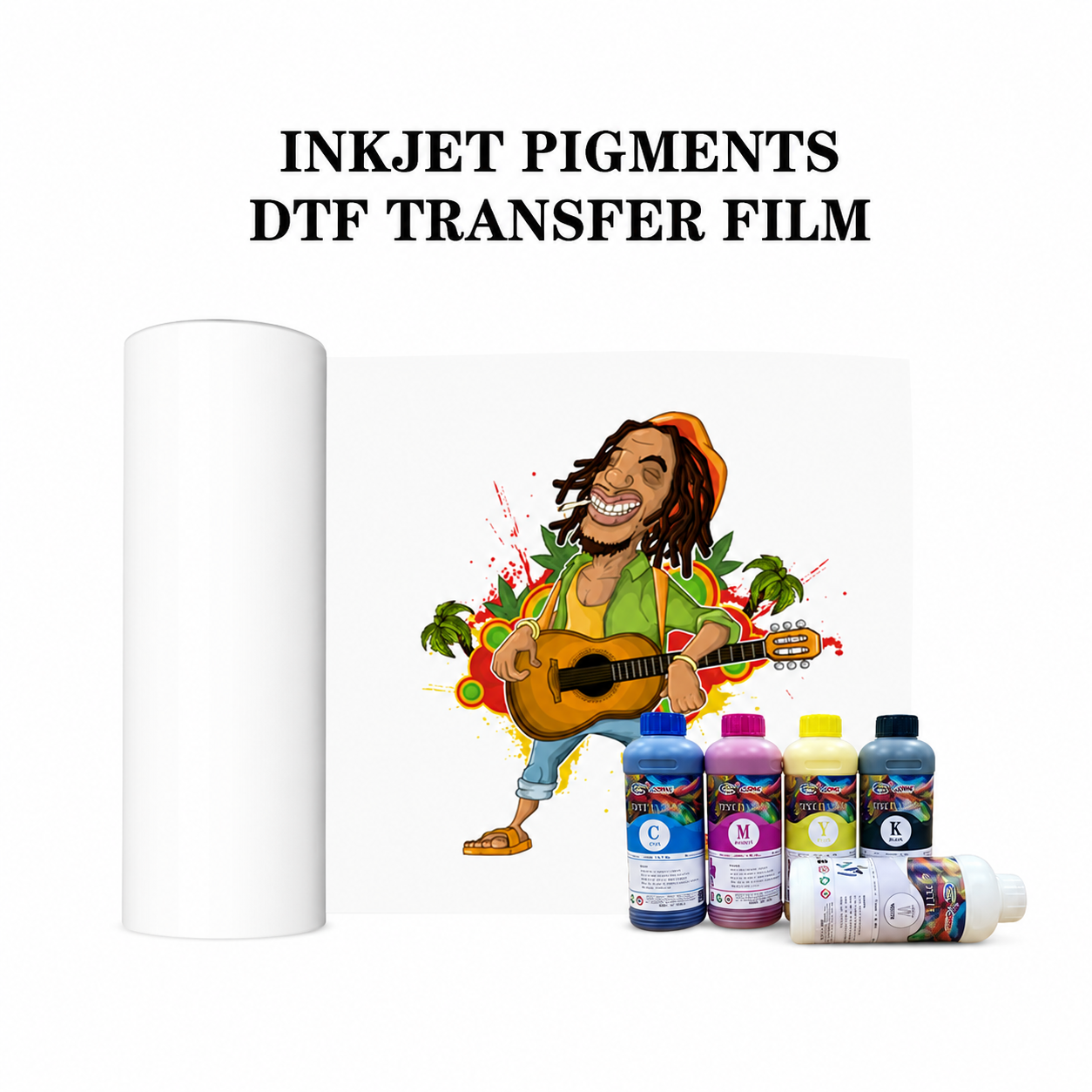 Custom Inkjet Pigment Heat Transfer DTF Transfer Film