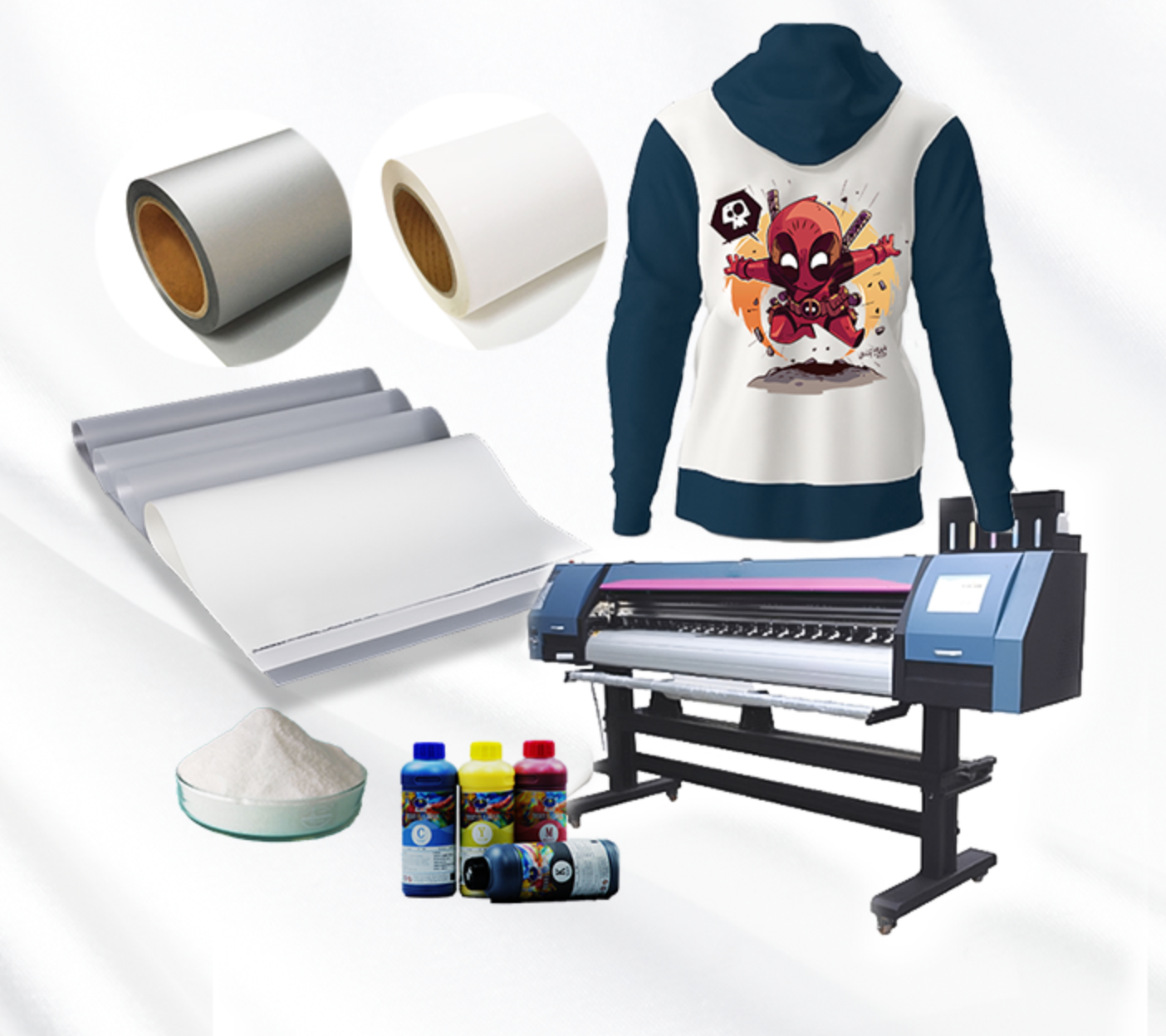 High Rubbing Fastness Double Matte DTF Film CT-HDM30