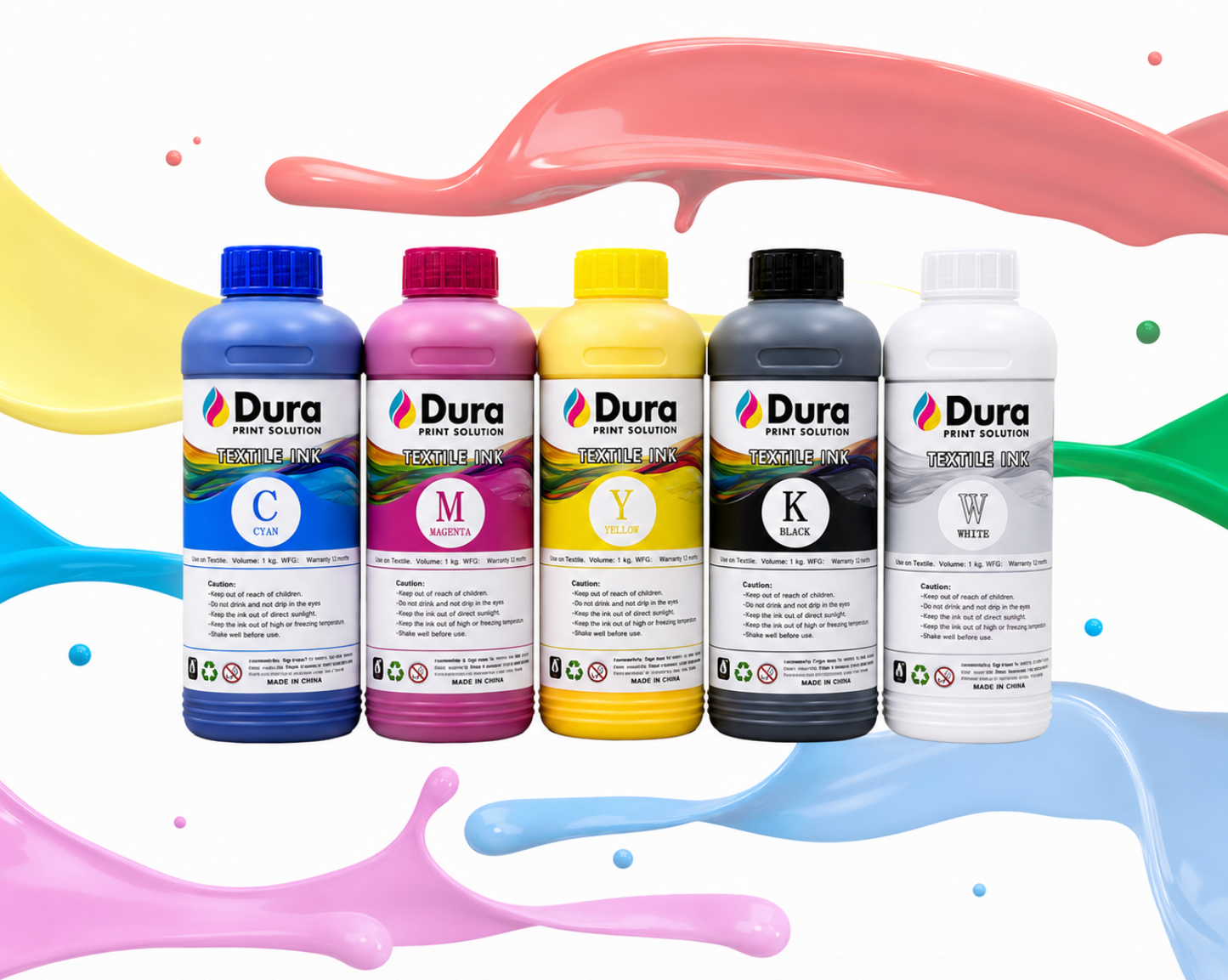 Good Stability Pigment Inkjet DTF Transfer Inks For Printer