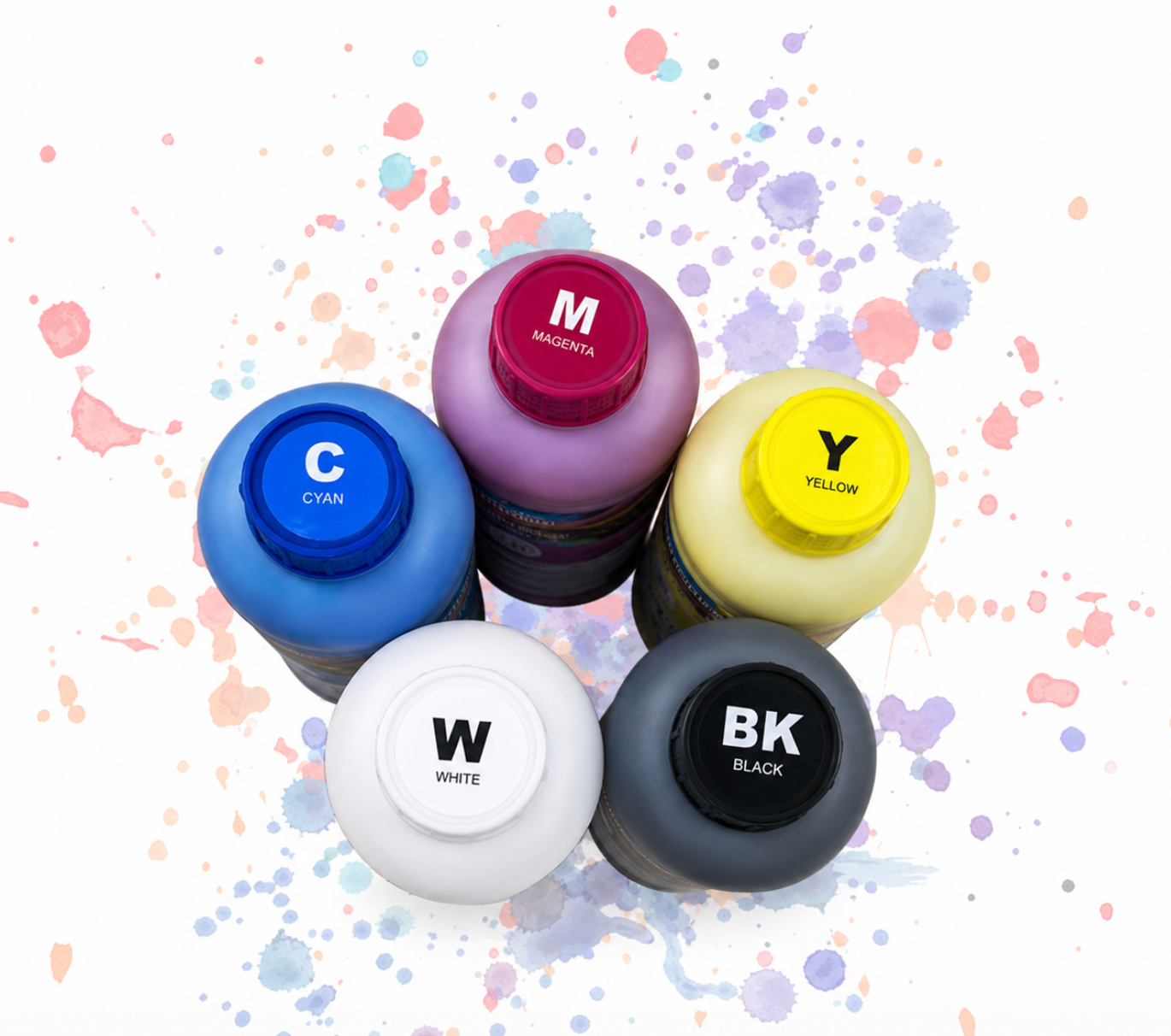 Good Stability Pigment Inkjet DTF Transfer Inks For Printer