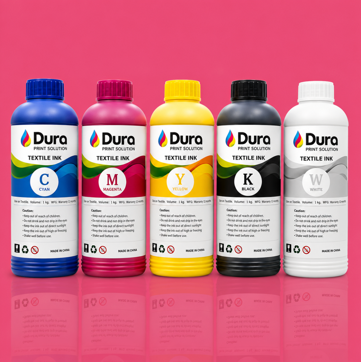 DTF Heat Transfer Pigment Splashjet CMYKW printer Ink