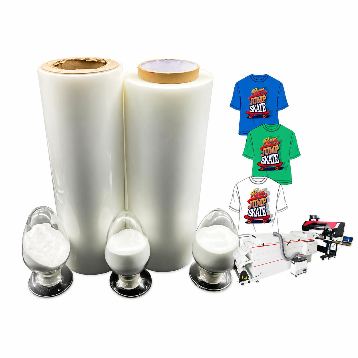 Adhesive glue DTF Transfer Powder